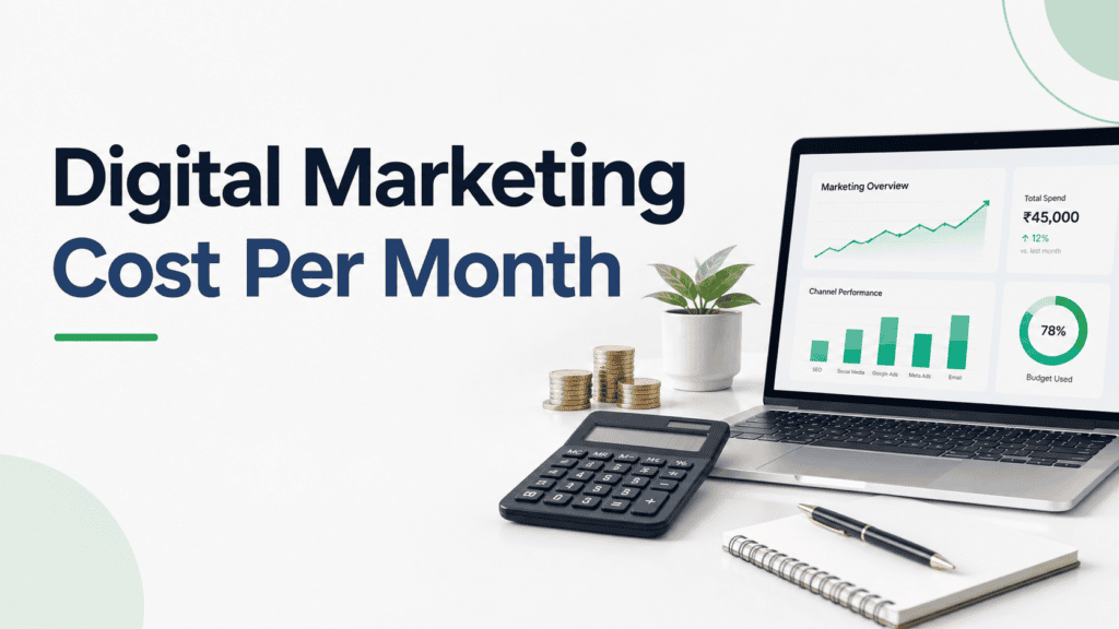 Digital Marketing Cost Per Month